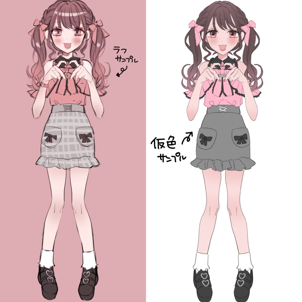 アイコンなどに♡可愛い人物イラスト描きます 装飾多デザイン歓迎・フリル無料 イメージ5