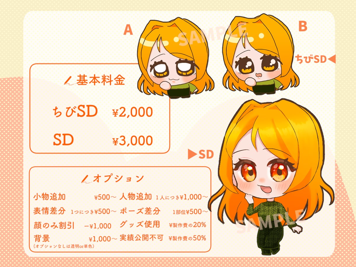 SDイラスト描きます ほんわかかわいいSD描きます♡ イメージ2