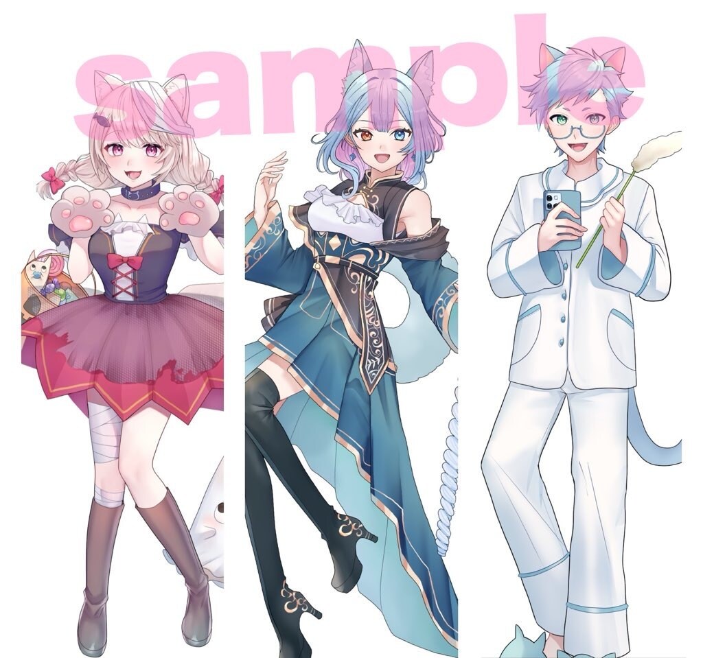 立ち絵/一枚絵/ご希望のイラストを描きます 細かな描き込み大歓迎/ご依頼経験件数500↑ イメージ4