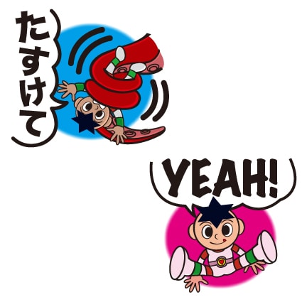 似顔絵キャラクターLINEスタンプ作成致します 誰でもポップなキャラクターにしちゃいます イメージ2