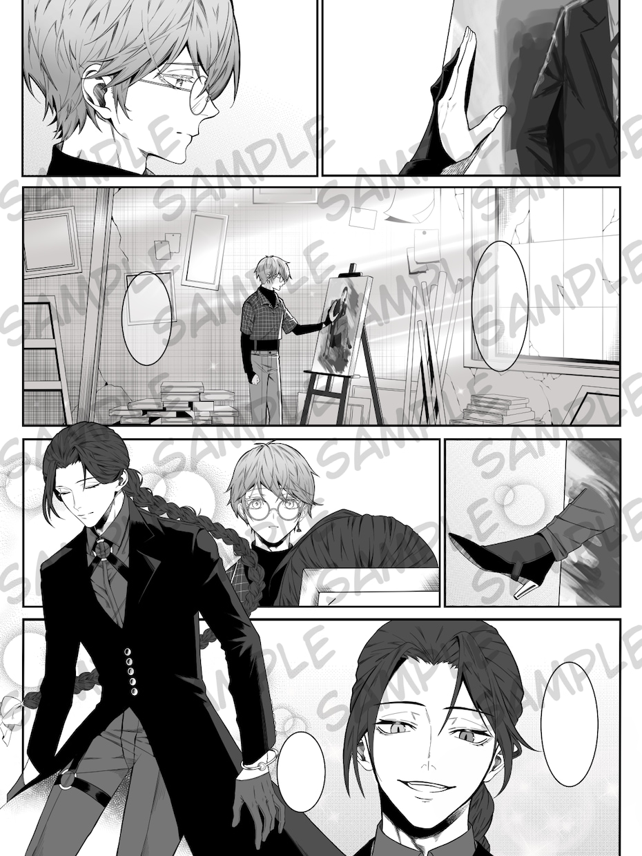 必要なのはイメージだけ！本格モノクロ漫画制作します 商用漫画制作実績のある漫画家が丁寧に作画いたします！ イメージ4
