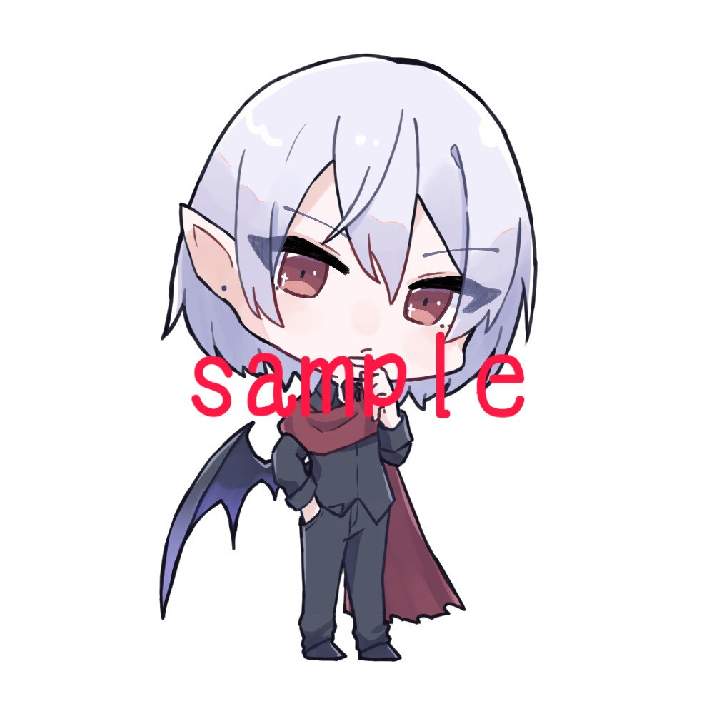 SDキャライラストオーダー承ります かわいくてシャープなデフォルメイラスト イメージ3