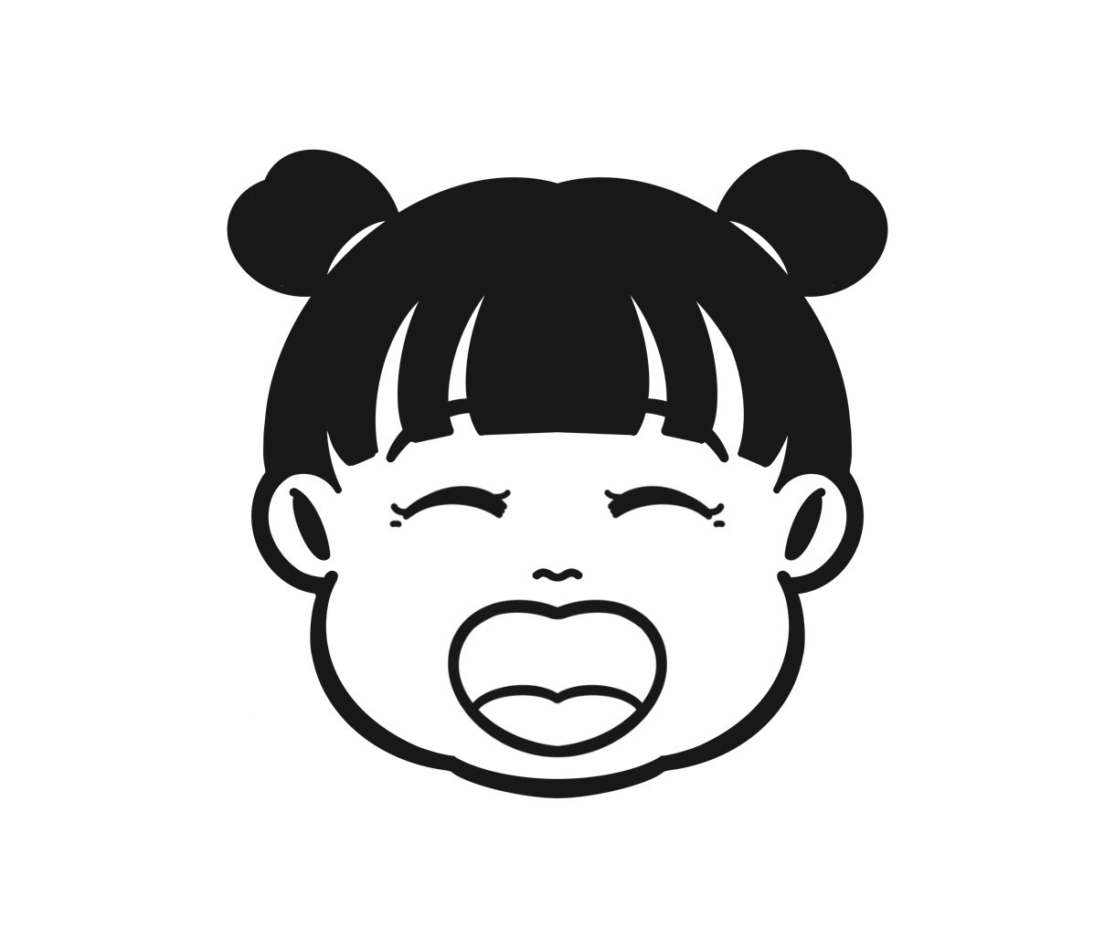 シンプルかわいい♡線画似顔絵描きます ★かわいくデフォルメ♡ ★各種 SNS・オリジナルグッズに♪ イメージ4