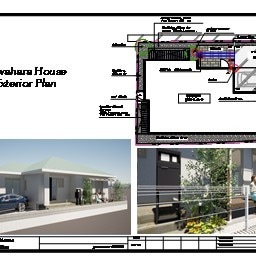 1級エクステリアプランナーが外構プランを描きます ご要望とご予算に応じて建物にピッタリなプランとパースを作成！ イメージ3