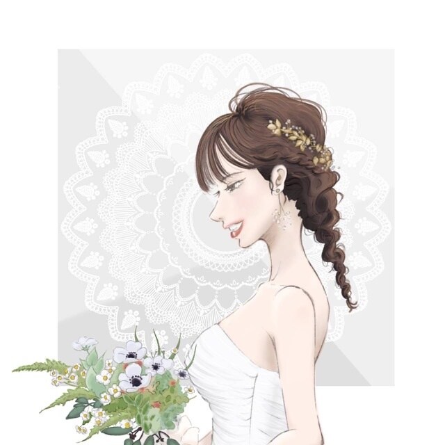 女の子の横顔アイコン描きます SNSのアイコンやプロフィールに使用しませんか？ イメージ1