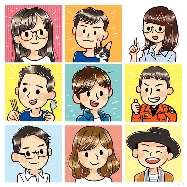 ほっこりやさしいオリジナルアイコンお描きします SNSに、ブログに、プレゼントに！プロの描くアイコンを♪ イメージ5