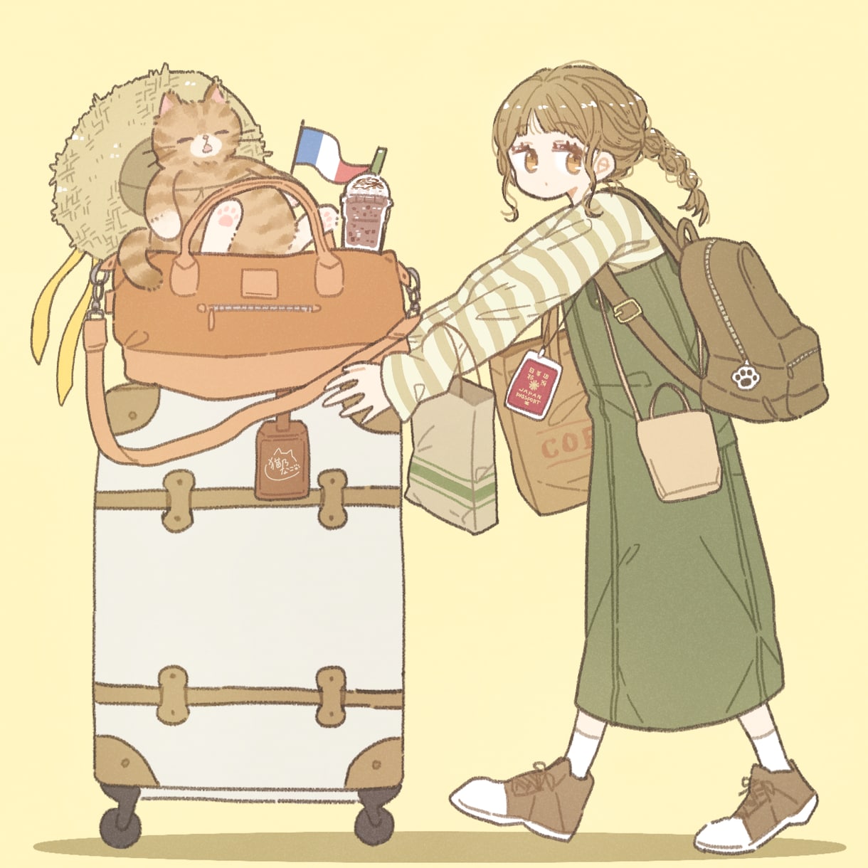 ほっこり温まる可愛いイラスト描きます 動物や植物、スイーツや細かい背景など◎ イメージ2