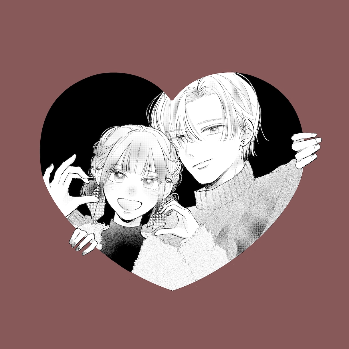 男女選択可能！漫画風イラスト描きます 人物の一枚絵、アイコンなど描きます イメージ5