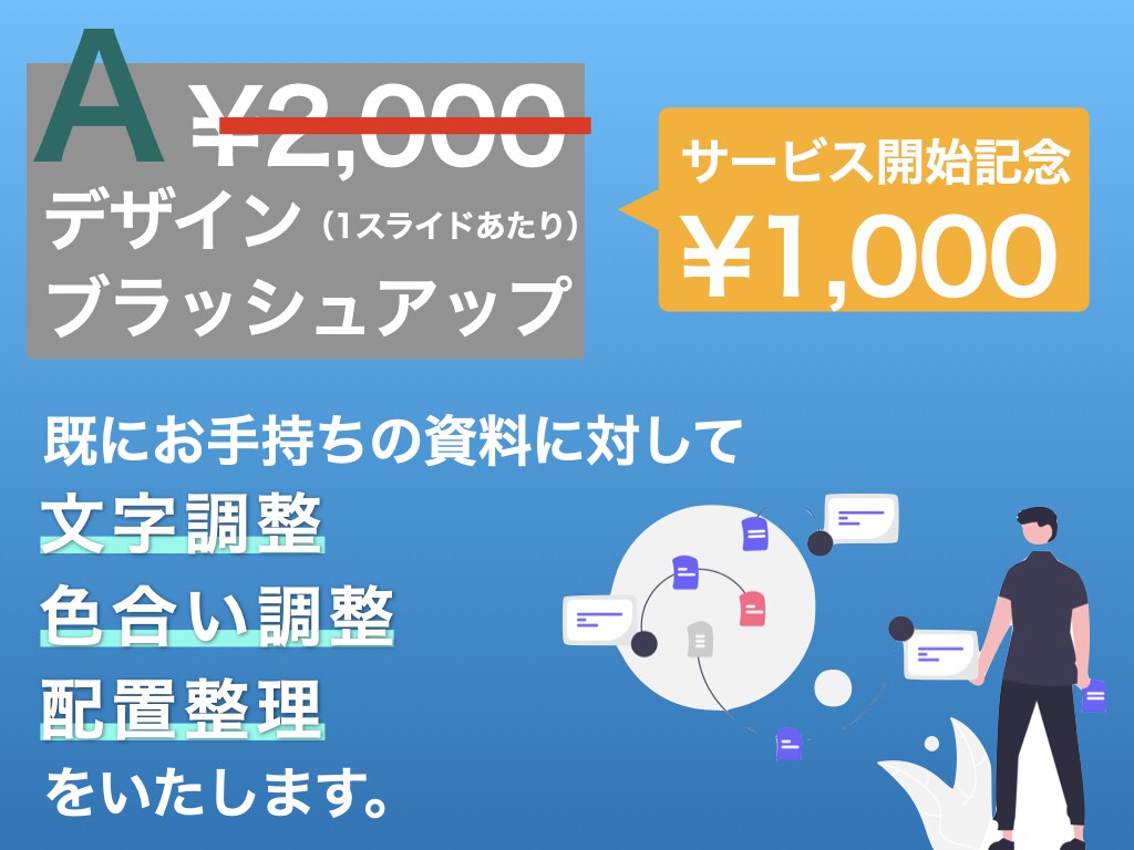 伝わる資料作成代行致します 導入開始記念料金1000円〜受付中！ イメージ4