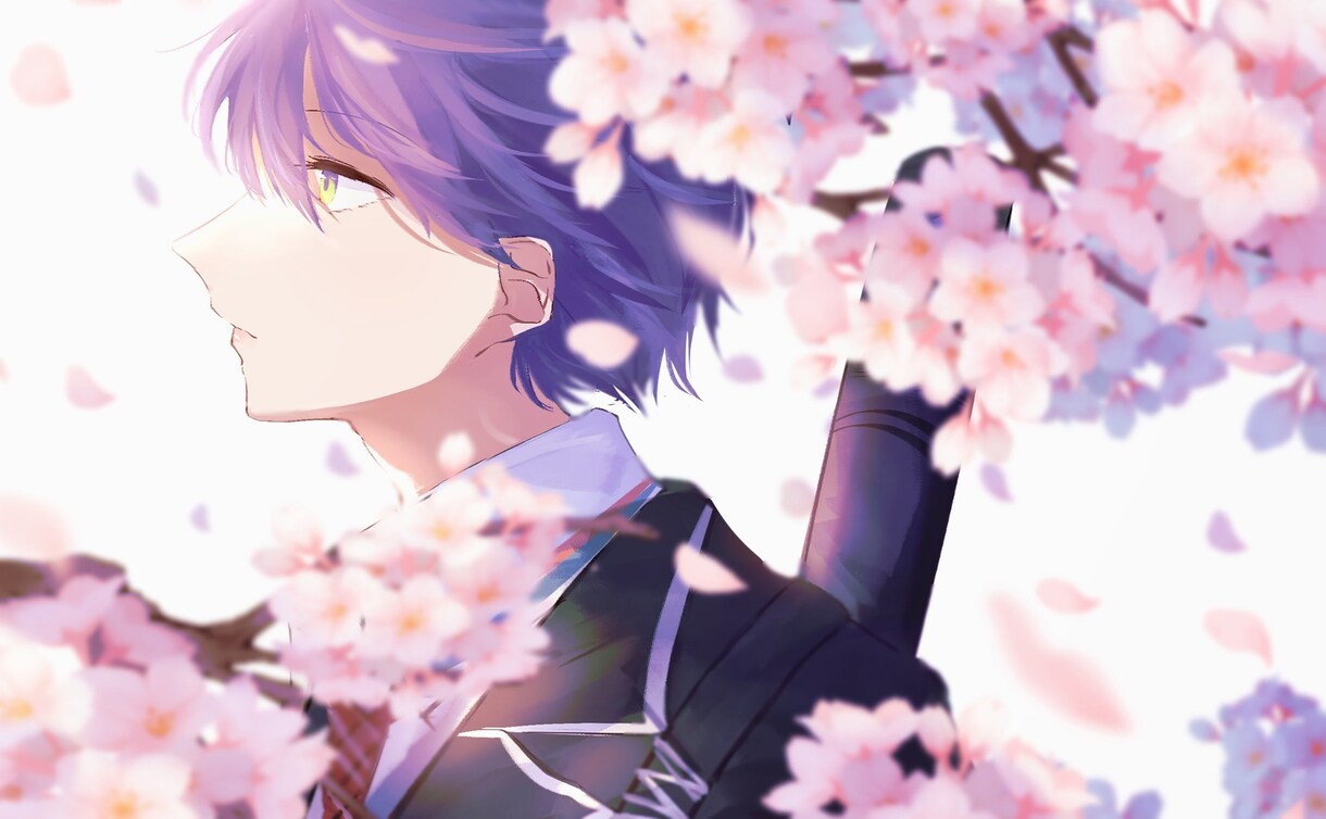 SNSアイコン・動画イラストなど制作致します 綺麗で儚いイラストならお任せください✨ イメージ8