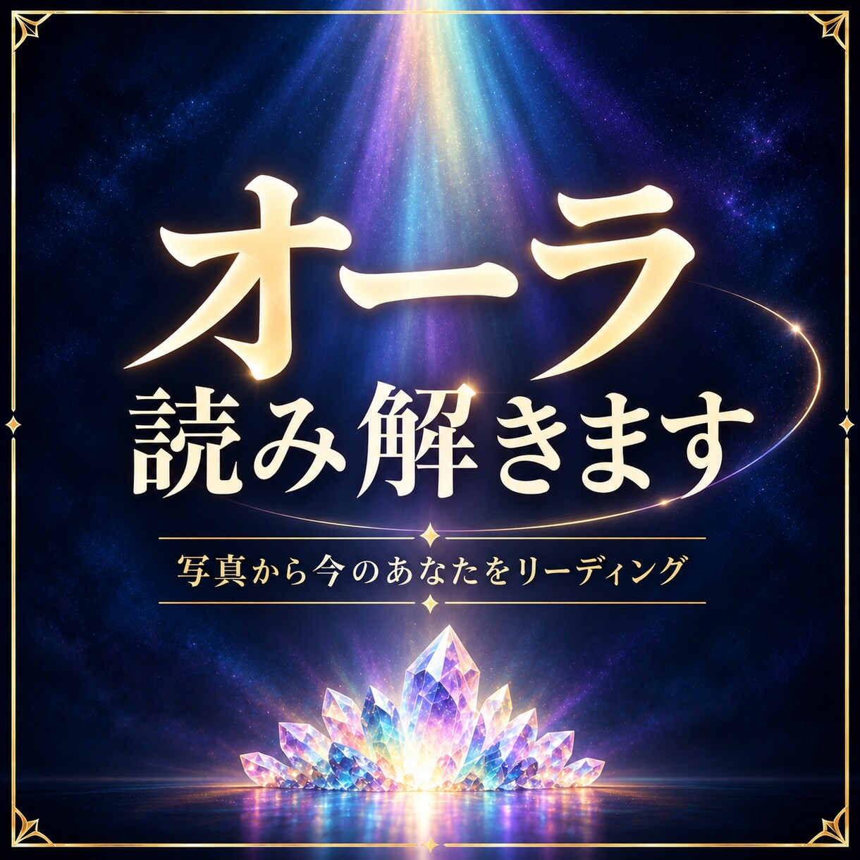 今のあなたを映す オーラリーディングします 写真から今のあなたのオーラを読み解きます イメージ1