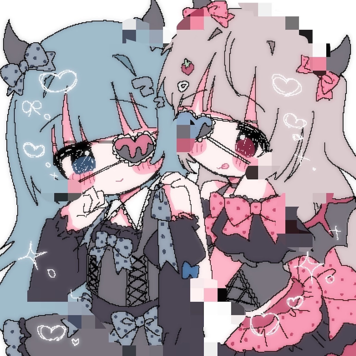 かわいいアイコン作ります 超絶デフォルメ可愛く仕上げます♡ イメージ1
