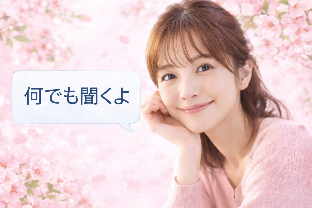 愚痴・悩み・不安なんでも優しく聞きます 愚痴・悩み・不安・寂しさ何でもOK｜秘密厳守で安心して下さい イメージ1