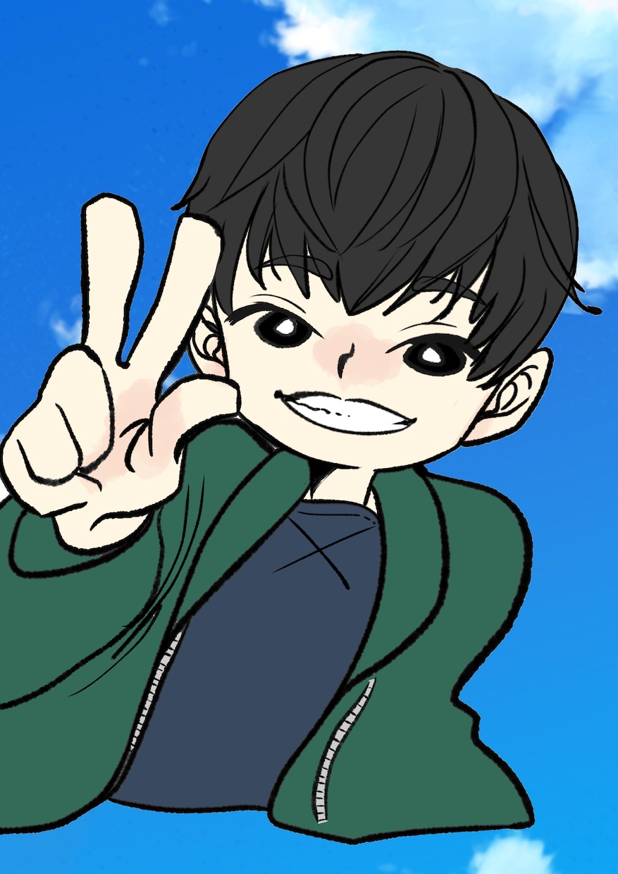ミニ、似顔絵、ペット、擬人化、描きます ミニキャラ、等身大半身、似顔絵、ペット、擬人化、描きます！ イメージ2