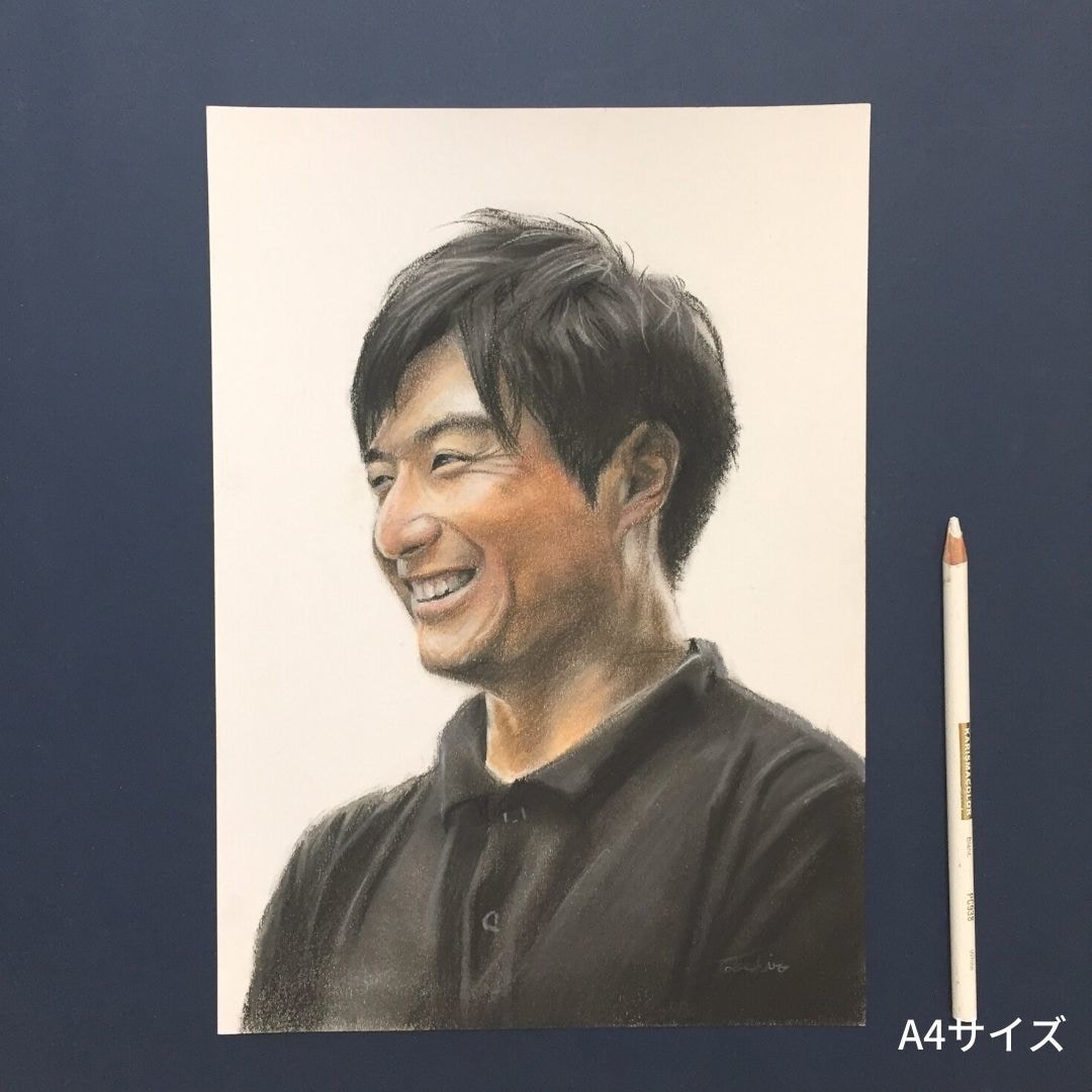 本格的な肖像画をパステルで描きます 繊細でリアルな描写の絵画をご提供いたします イメージ8