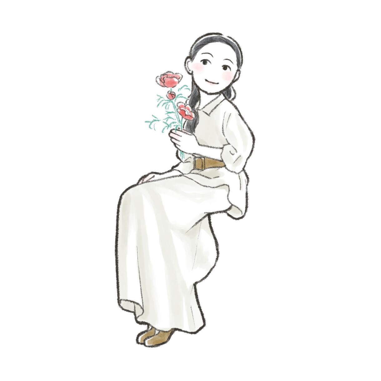 シンプル・おしゃれ・かわいいカットイラスト描きます 商用利用可！女性や子供・ママ向けコンテンツなどにオススメです イメージ3