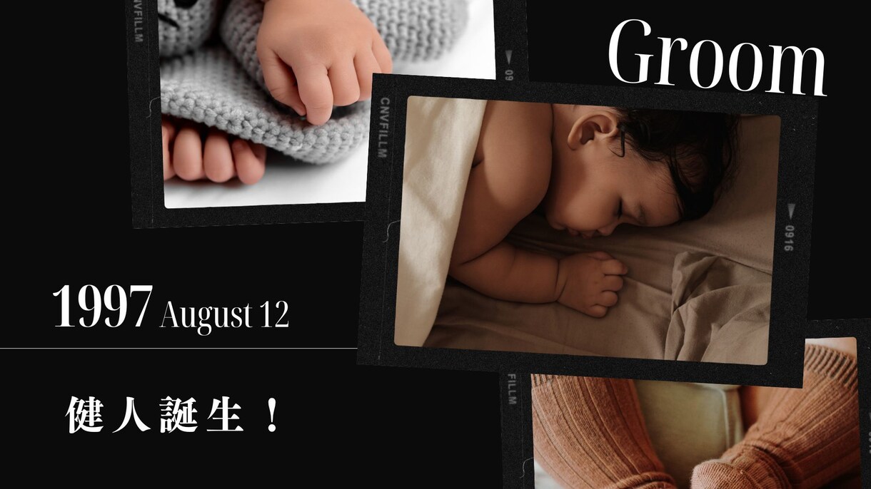 思い出を詰め込んだプロフィールムービーを制作します 圧倒的画像枚数！思い出映像！【プロフィールムービーA】 イメージ1