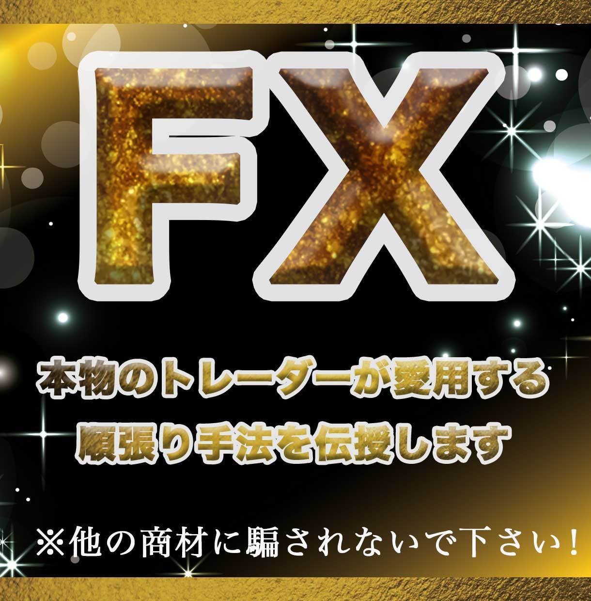 商材屋ではない本物FXトレーダーが使う手法教えます 詐欺まがいの商材屋から救われる人続出中！ イメージ1