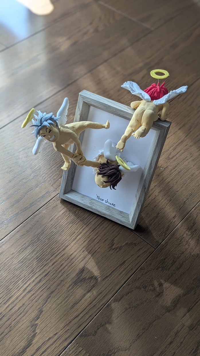 インテリア、オブジェとして思い出を提供します 樹脂粘土を用いて３Dアートやペットのフィギュア造形します イメージ9