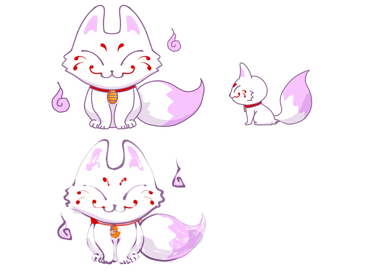 ゆるかわキャラクターを作成します 手に取りたくなるようなキャラクターを一緒に作りましょう! イメージ3