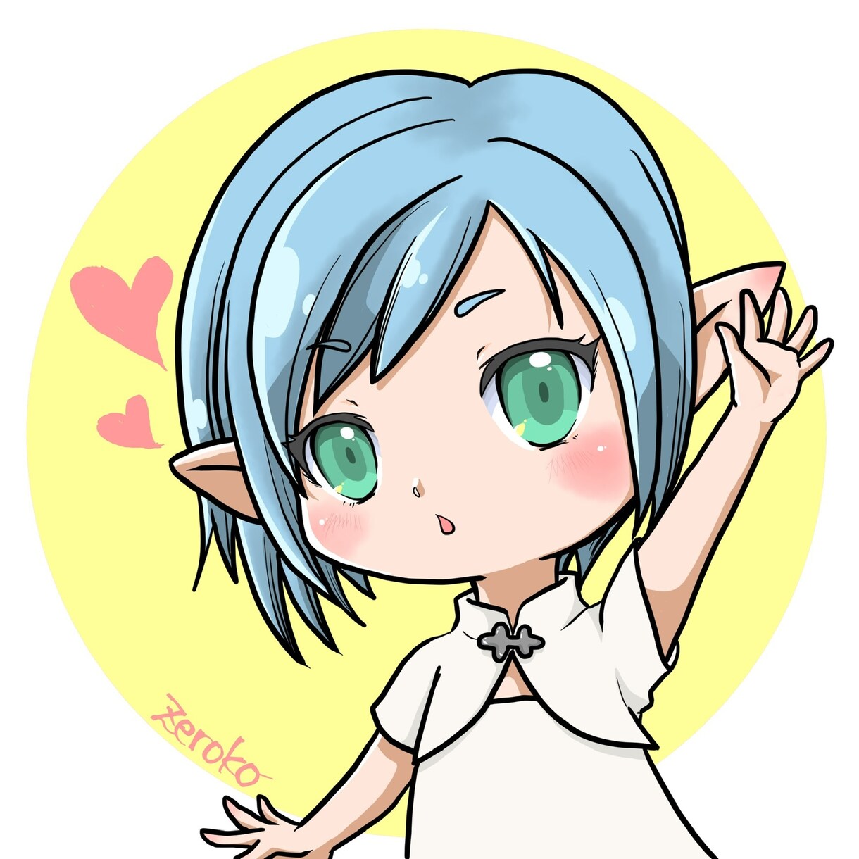 SNS用の可愛いアイコンを制作します パッと目を引く可愛いオリジナルキャラをカタチにしたい方へ！ イメージ3