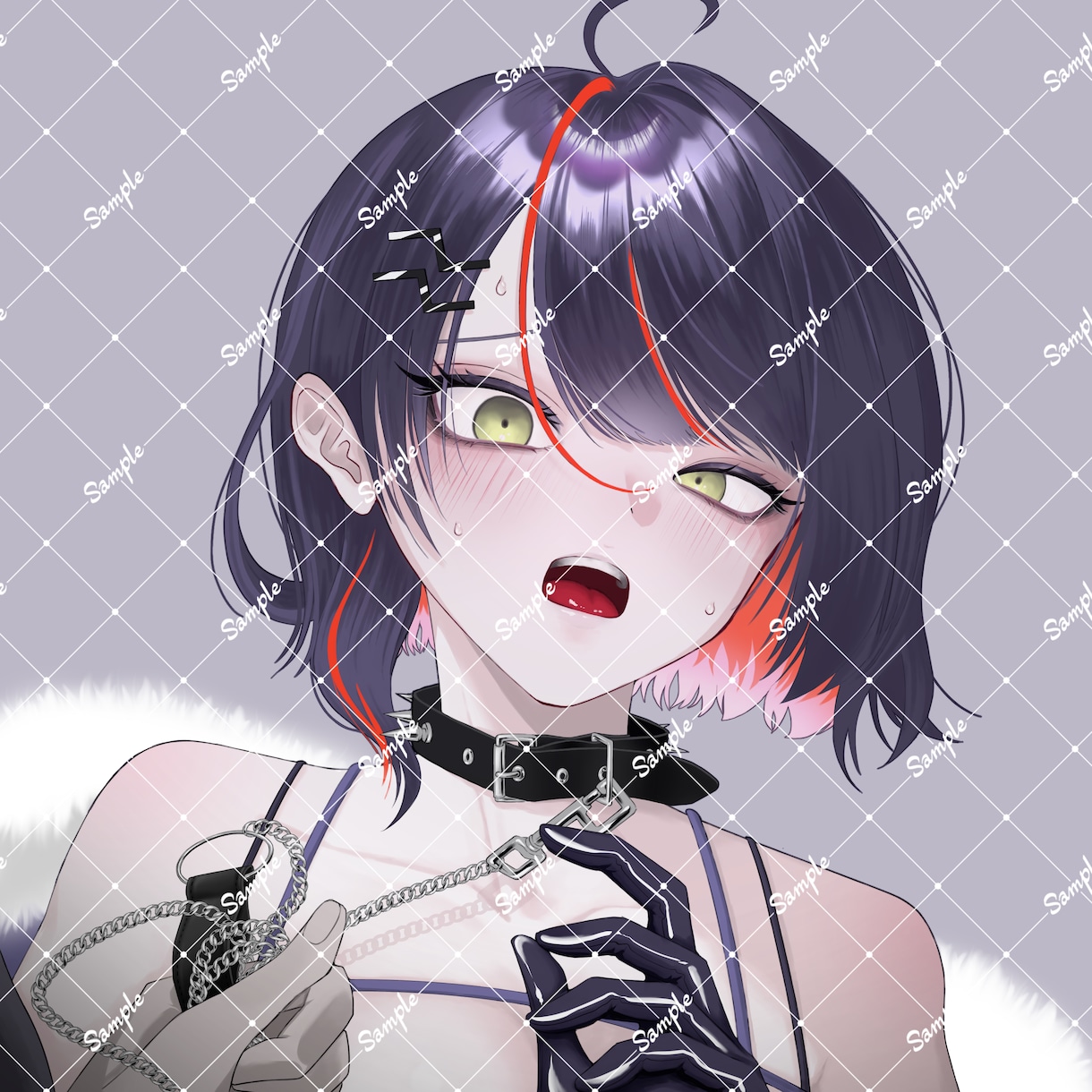綺麗.病み.ダークなイラストかきます アイコン〜サムネイルなど色々な用途で使えます イメージ4