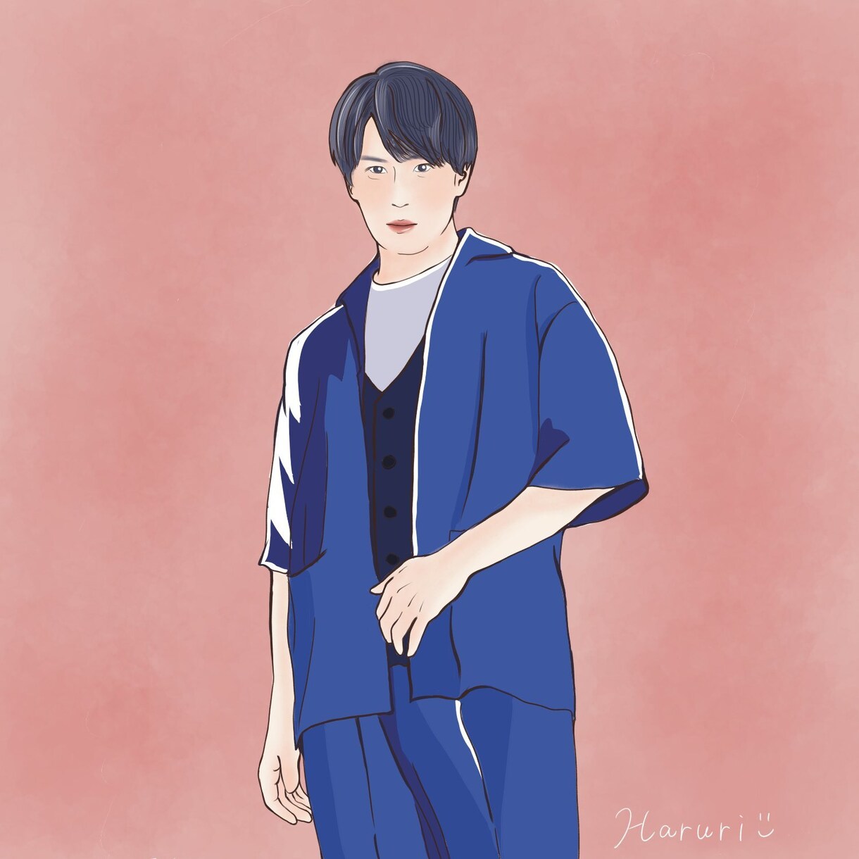 オシャレで可愛い似顔絵描きます SNSやブログのアイコン/待ち受けなど☺︎ イメージ6