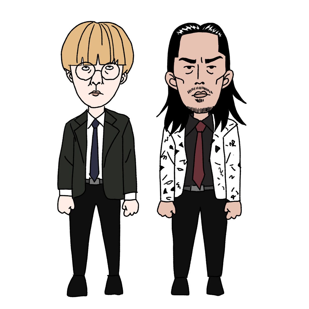 シュールで味のある似顔絵、描きます 【クセ強め】だけどクセになる！？ イメージ4