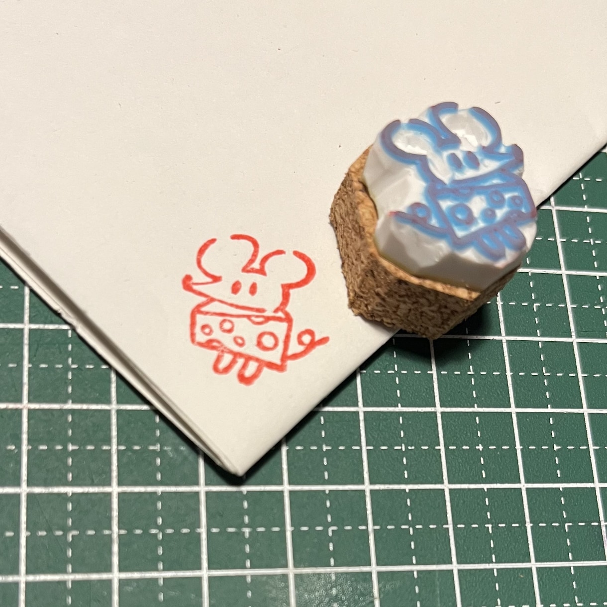 オーダーメイドの消しゴムはんこをお作りします ご納得いただけるまで、下書きは何度も無料で修正いたします イメージ9