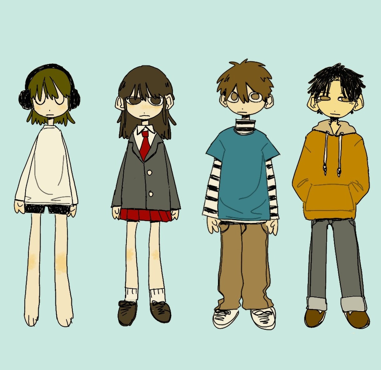 アイコンや動画サムネなどに使えるイラスト描きます ラフは3回まで修正無料！可愛いデフォルメイラストです イメージ1