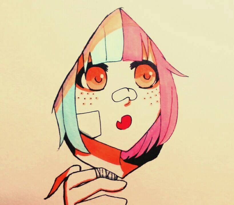 アナログで創作イラスト描きます SNS等のアイコンにお困りの方にオススメです イメージ2