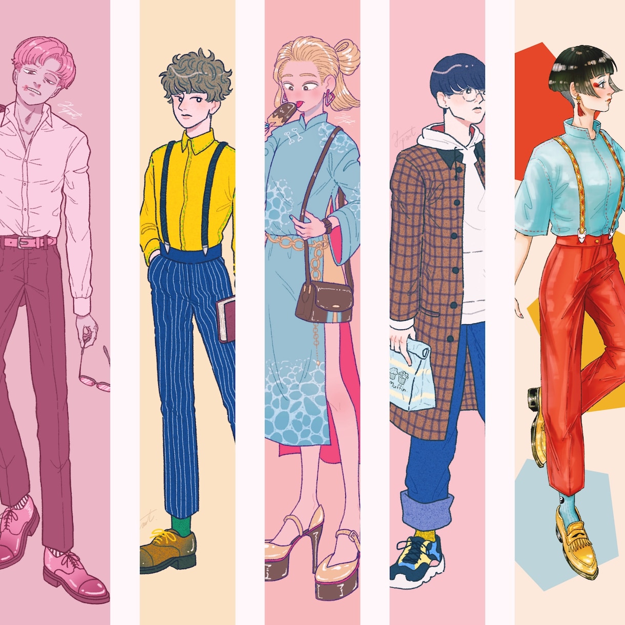 コーデ描きます あなたのコーディネートを絵にしてみませんか？ イメージ1