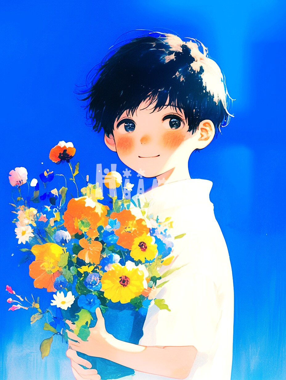 共感覚で感じた“あなたの色”を花束artで届けます お名前から感じ取った“あなたの色”をAIartでお届けします イメージ6