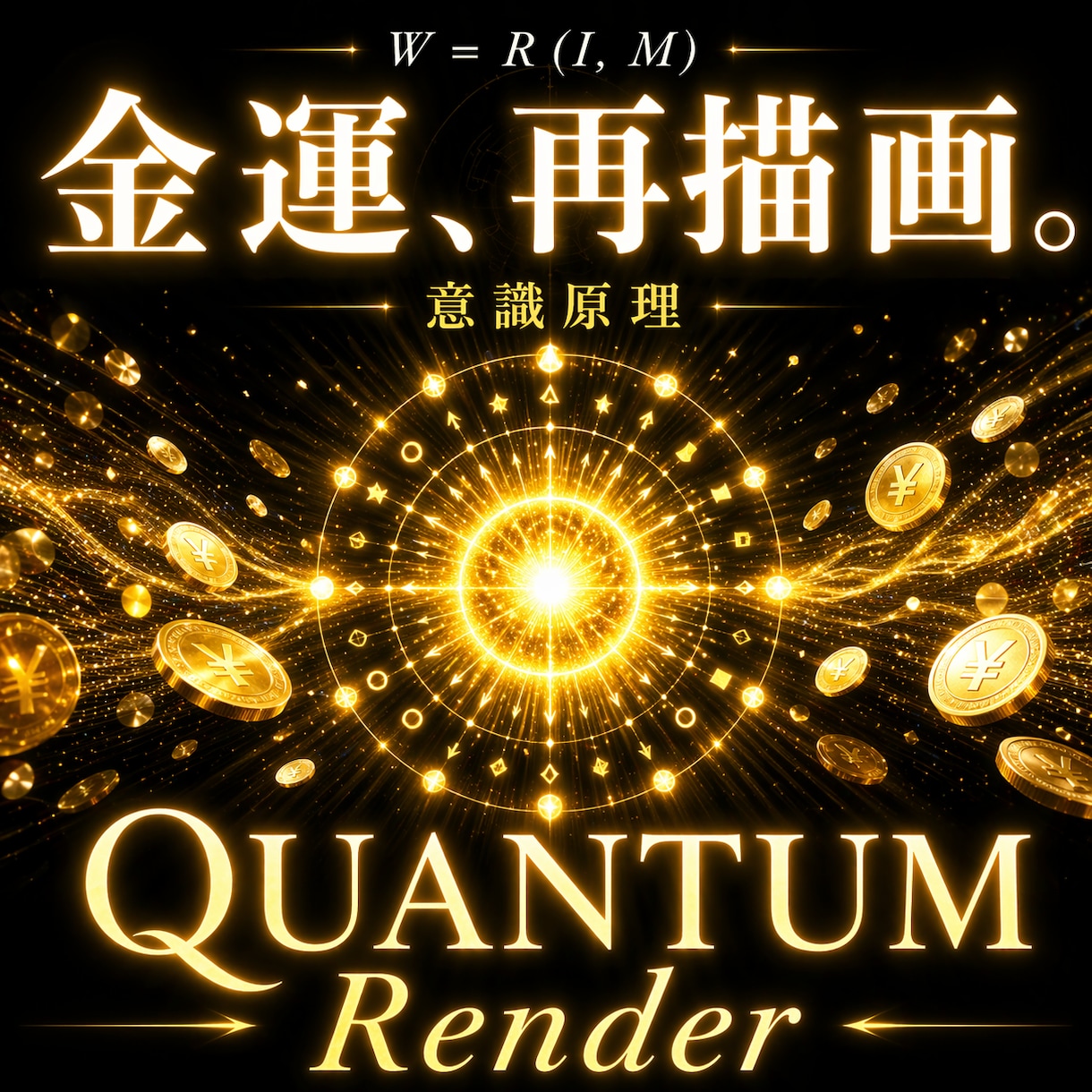 量子物理学で【金運】引き寄せモードに書き換えます 高次元意識で開運。仕事運・チャンス引き寄せ・臨時収入・くじ運 イメージ1