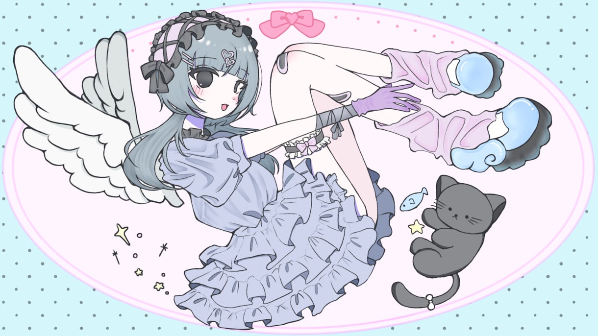 ちょい病み可愛い女の子描きます not 地雷 but ちょい病み イメージ1