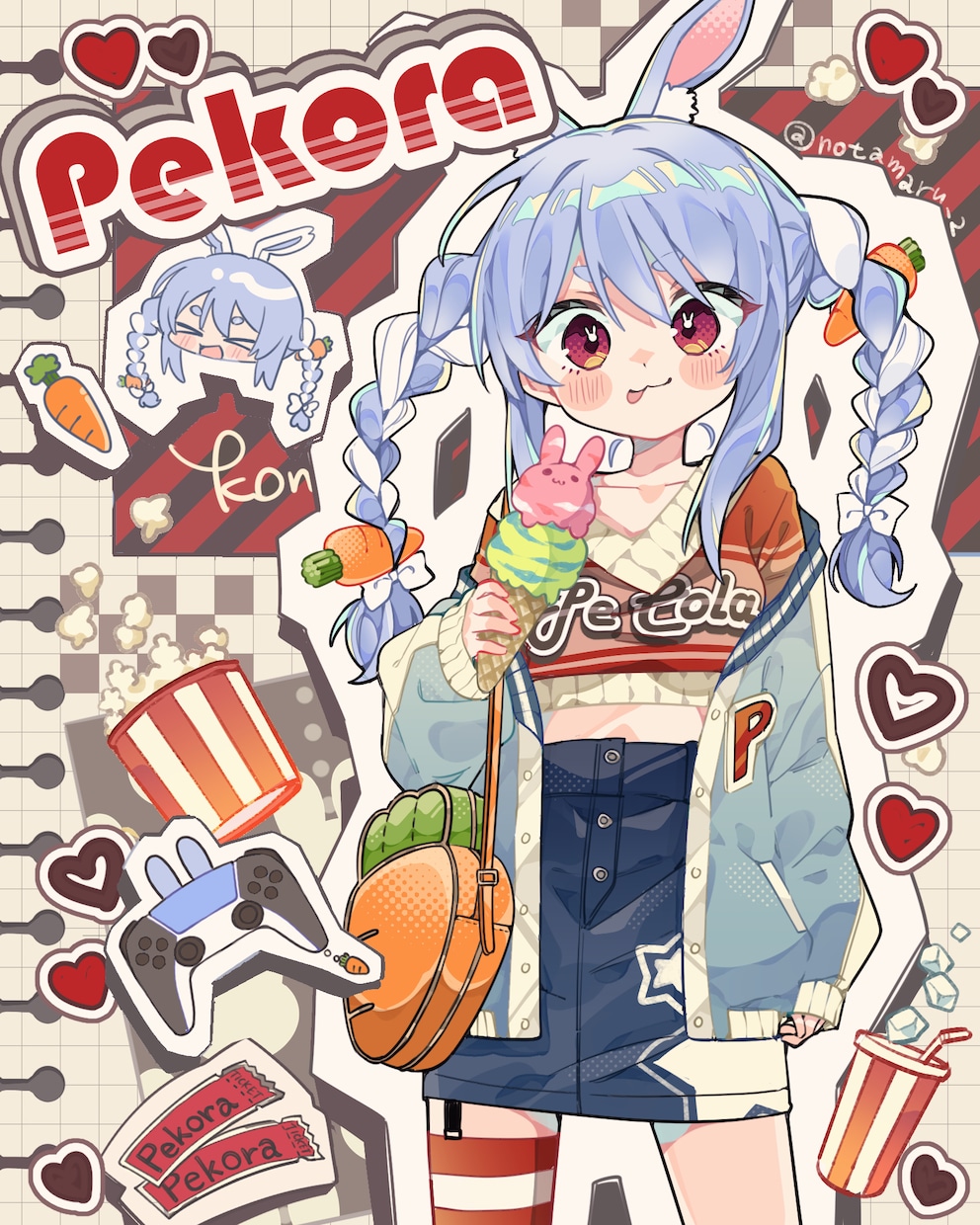 企業実績有◇ポップで可愛い一枚絵作成します 複数人・背景・商用利用可◇ご相談ください イメージ6