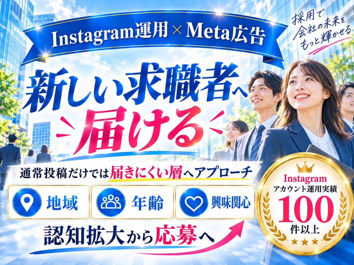 採用に特化 したInstagram運用をいたします 採用の「応募・採用」につながるInstagram運用 イメージ13