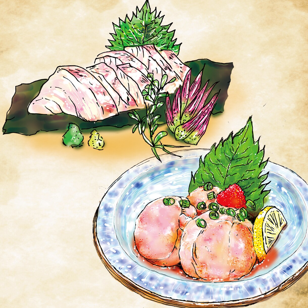 美味しさ1番！手描きのフードイラスト作成します どんな画像からでもOK!美味しさ見栄えを伝えます！ イメージ2