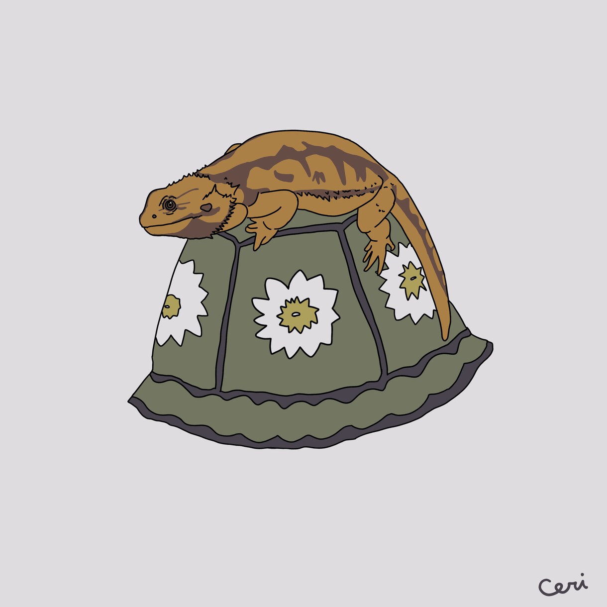 ポップな飾れる絵描きます 目の引く配色のポップイラスト、動物やファッションが得意です！ イメージ6