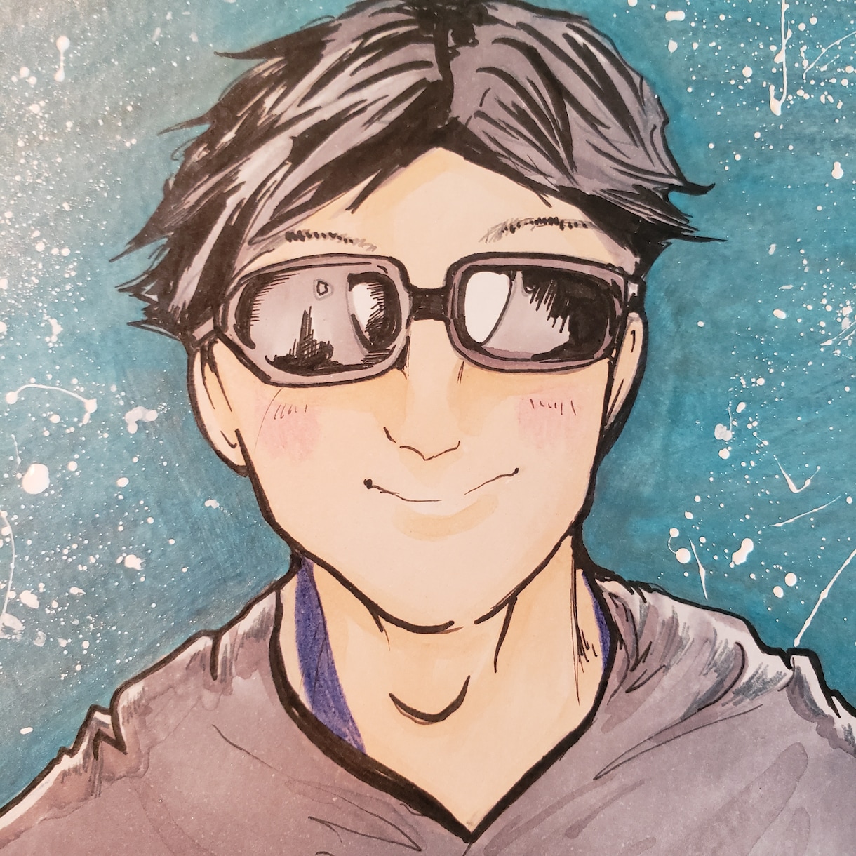 お写真画像からポップなアイコン描きます Xや、ブログなど様々な用途で使える、手描きイラスト！商用可能 イメージ5