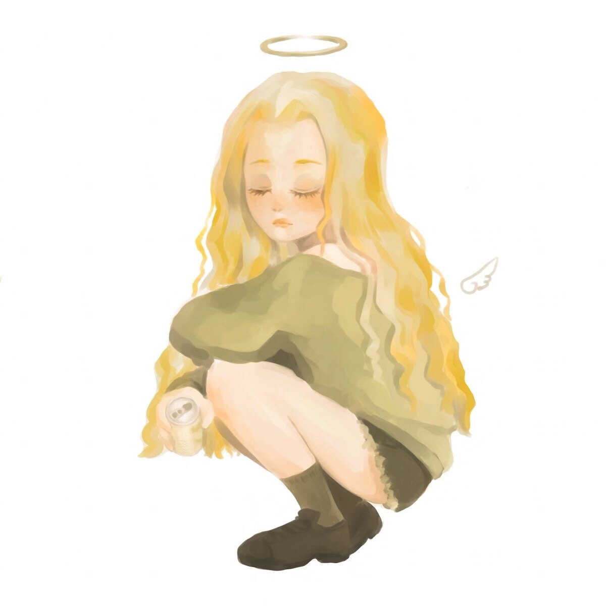 リアルめで優しい女の子のイラストの作成をします アイコン、ヘッダー等で使用できるかわいいイラストを制作！ イメージ1