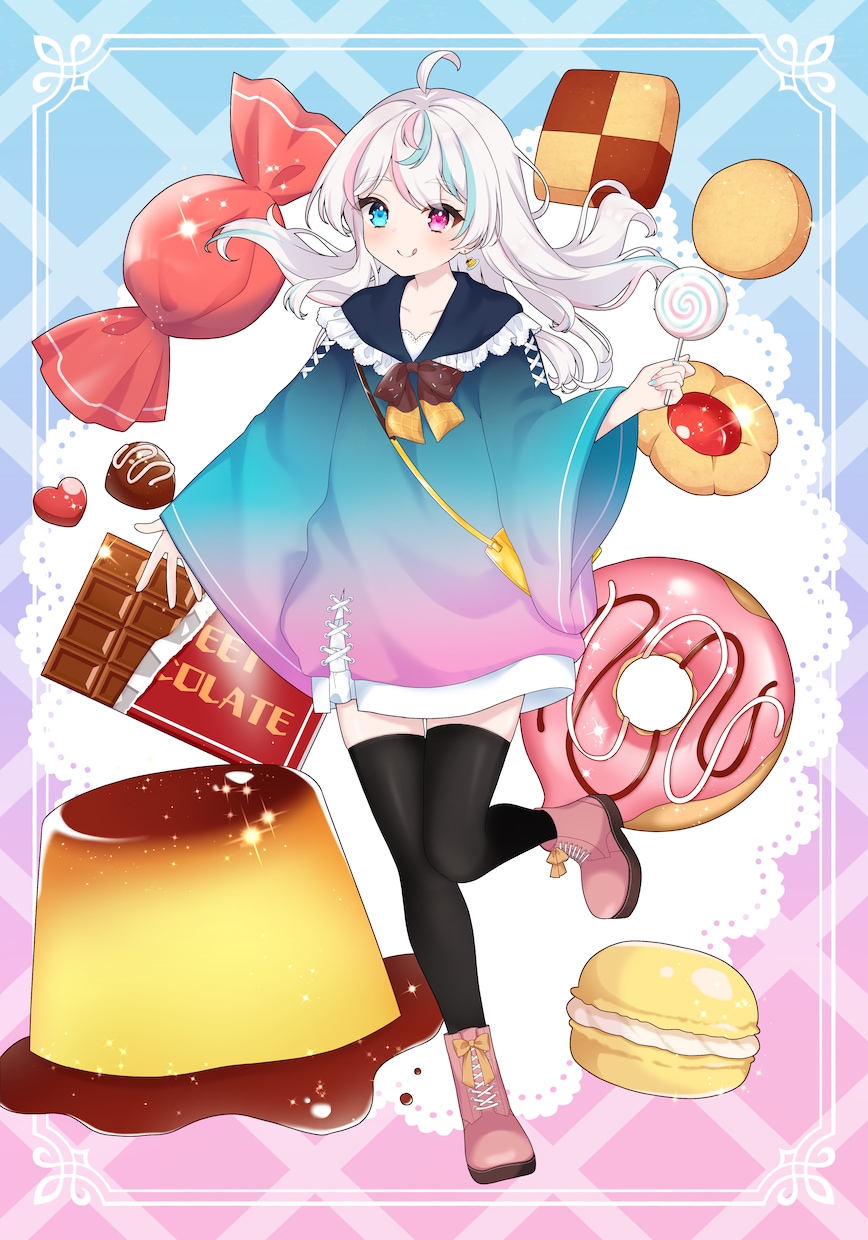 Vtuber、TRPG、ゲーム等に！立ち絵描きます 複数枚ご購入の方は割引もあります！ イメージ2
