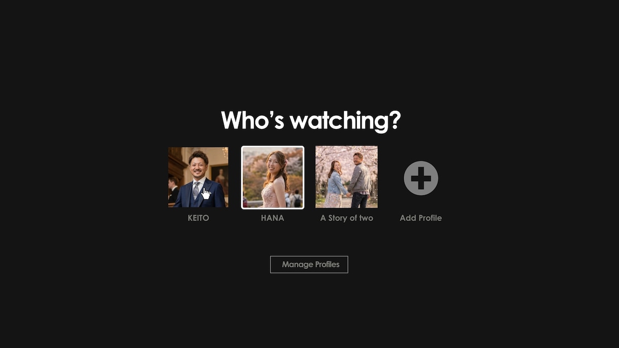 Netflix風結婚式プロフィールムービー作ります 【動画挿入OK】まるでNetflix！人気のプロフィール イメージ3
