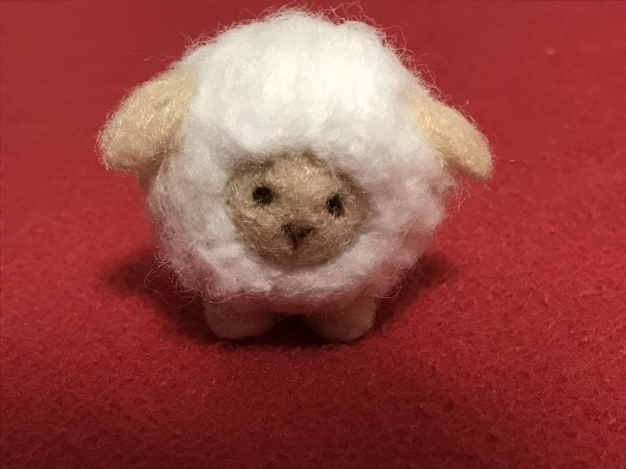 羊毛フェルトでマスコットを作ります ぬい活デビューのお手伝いをします イメージ4