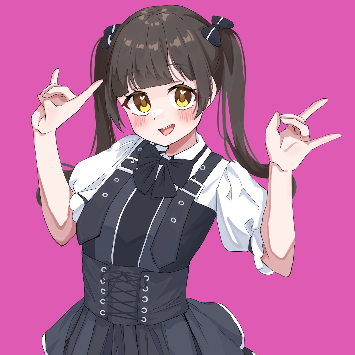 先着10名様限定！かわいいイラスト作成します 残り10名！歌ってみた、MV、グッズなどイラスト作成します！ イメージ4
