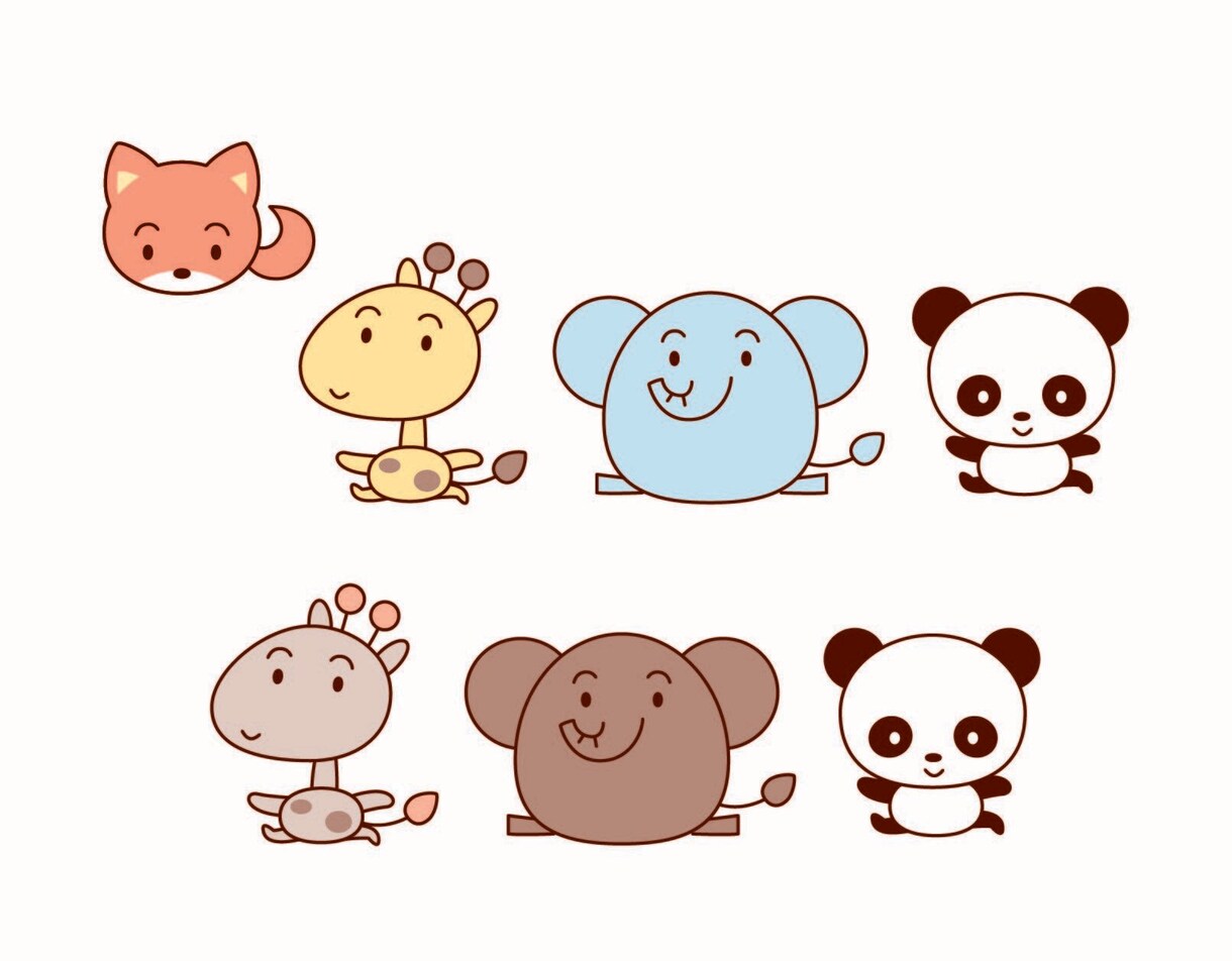 やわらかいタッチの動物ファミリーのイラスト描きます 書籍や広告でデザイン歴20年なので、ご要望にしっかり最速で！ イメージ6