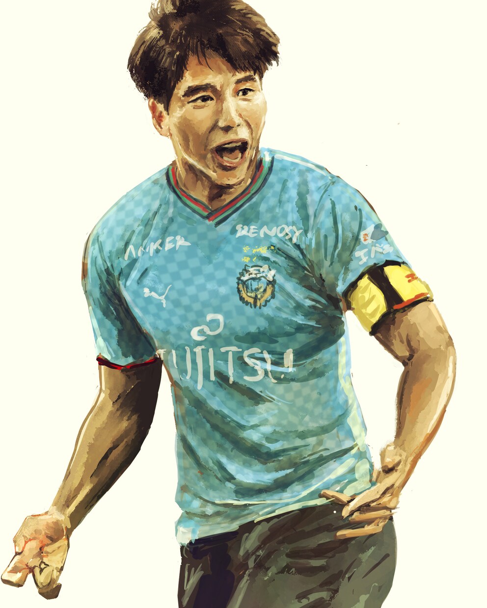 人物画を作成いたします 似顔絵、ファンアート含め作成します イメージ1