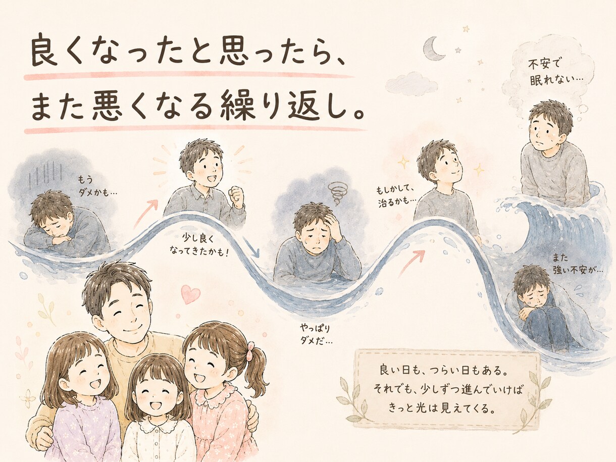 パニック障害寛解した私が相談のります 同じしんどさを抱える方の話を聞きます。 イメージ7