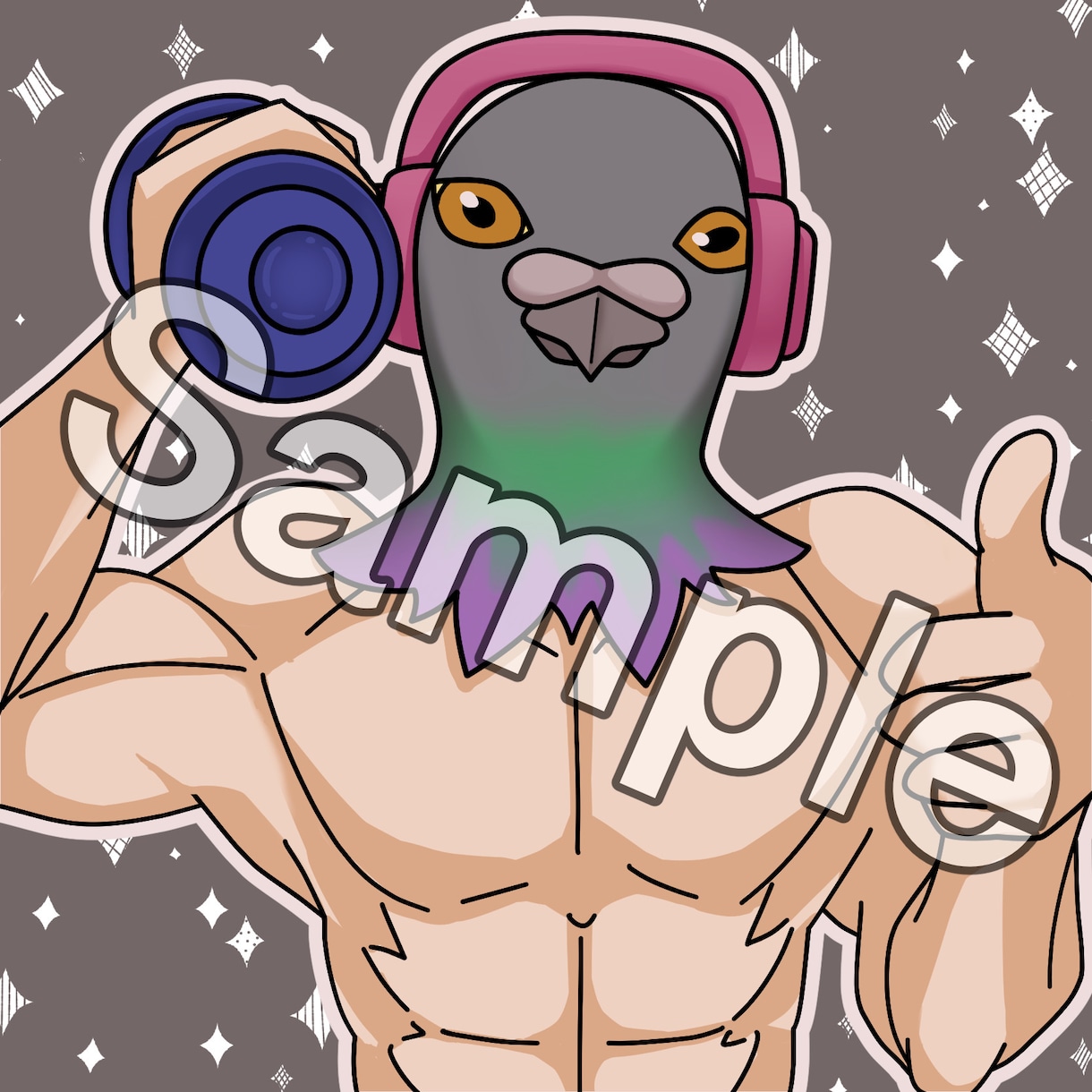 可愛いSDキャラやアイコンを作成します あなたの世界観をギュッと詰め込んだちびキャラアイコン イメージ5