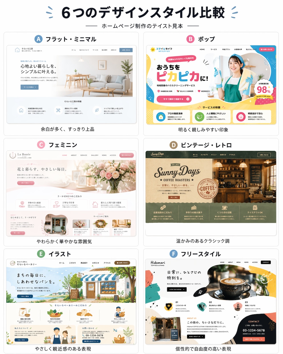 ４－５月特別価格！ホームページ/LPを制作します ★最速48時間/ヒアリング重視/構成3案ご提案！ イメージ5